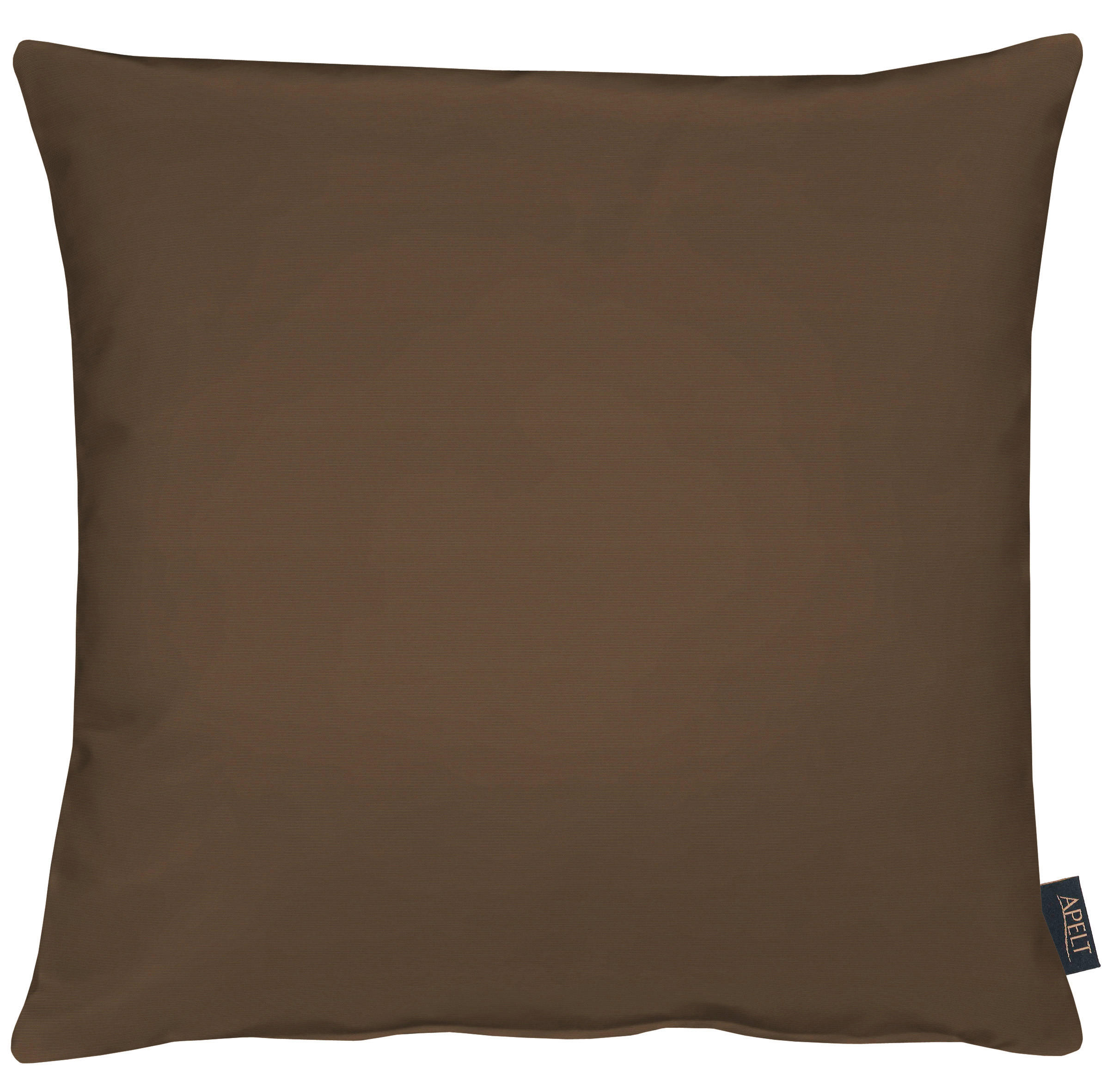 KISSENHÜLLE 49/49 cm  - Braun, Basics, Textil (49/49cm) - Apelt