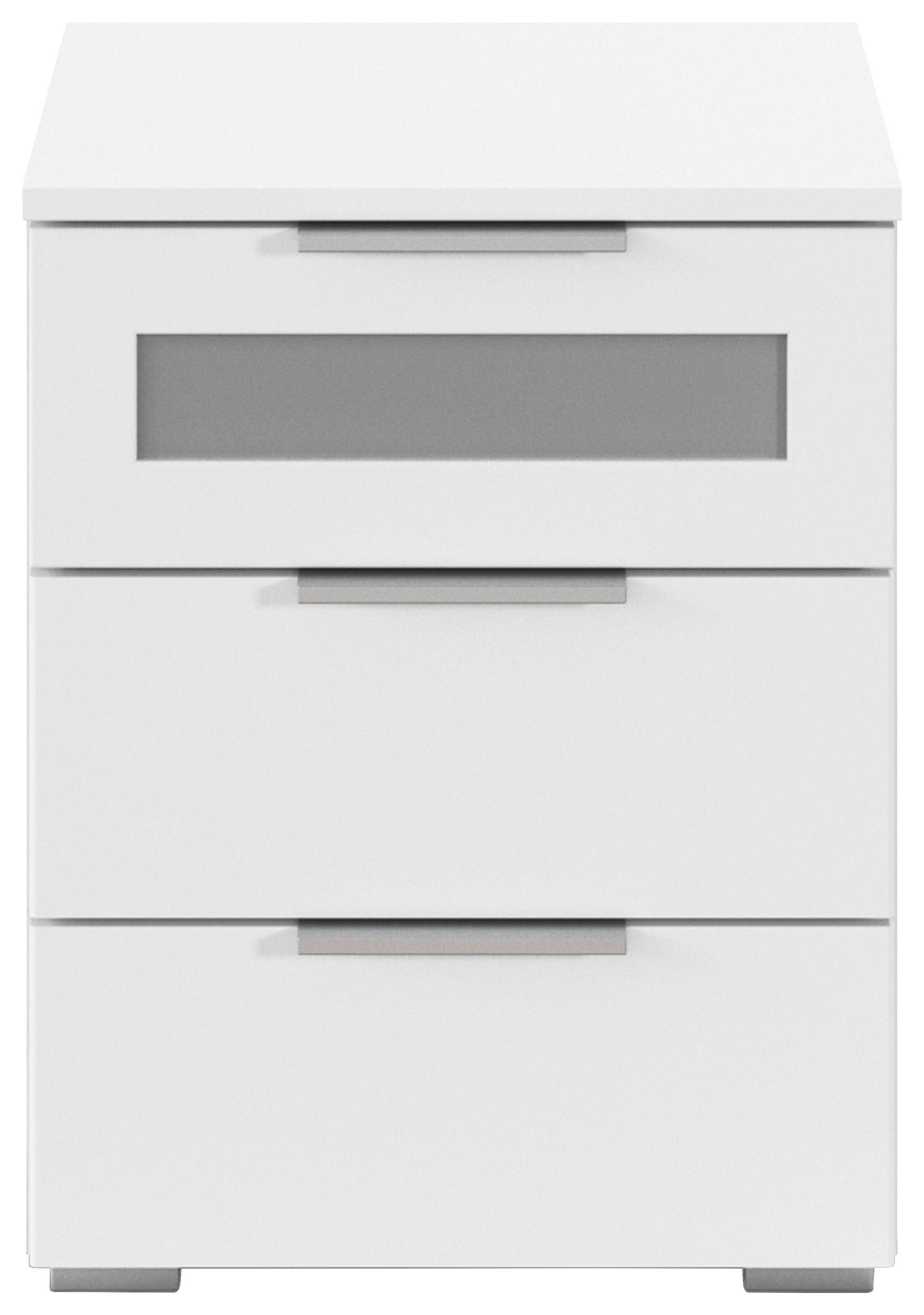 Nachtkästchen Mars 3l-Gr Weiß B: 50 cm