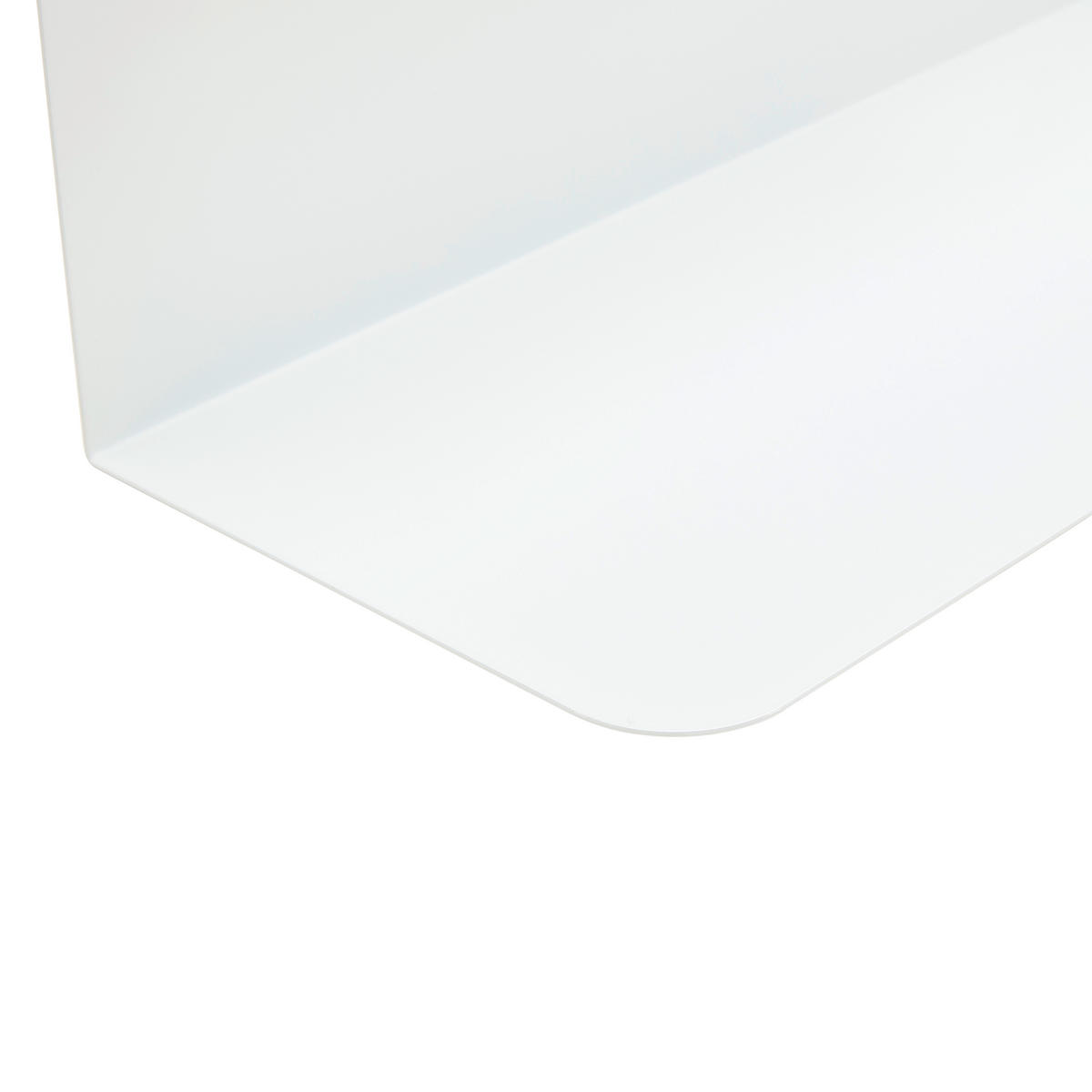 WANDBOARD Weiß  - Weiß, Design, Metall (100/18/18cm) - MID.YOU