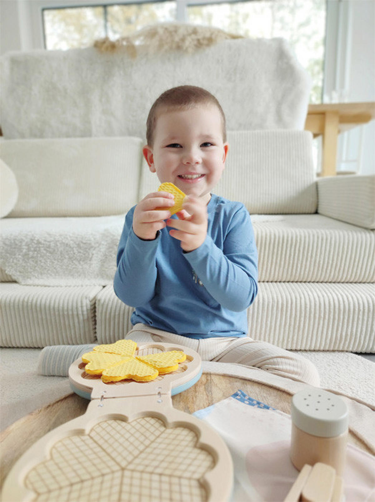 KINDERKÜCHENZUBEHÖR  - Multicolor, Basics, Holz/Textil (16/5.5/18cm) - small foot