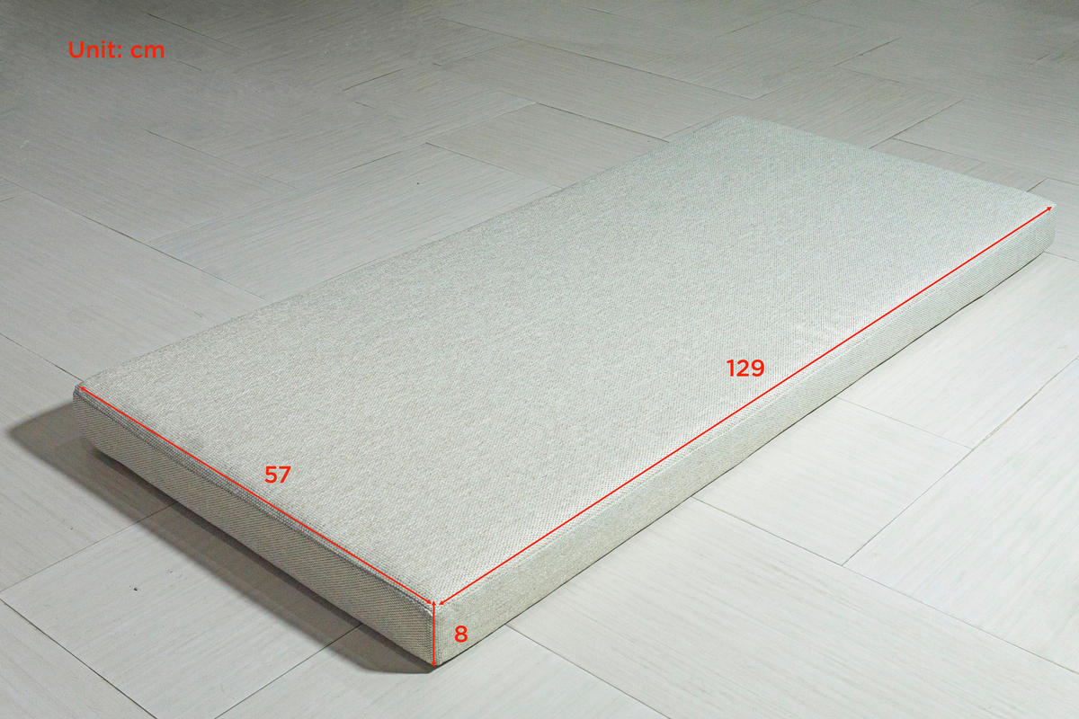 LOUNGEGARNITUR  - Beige/Akaziefarben, Modern, Holz/Textil (216/150cm) - Ambia Garden