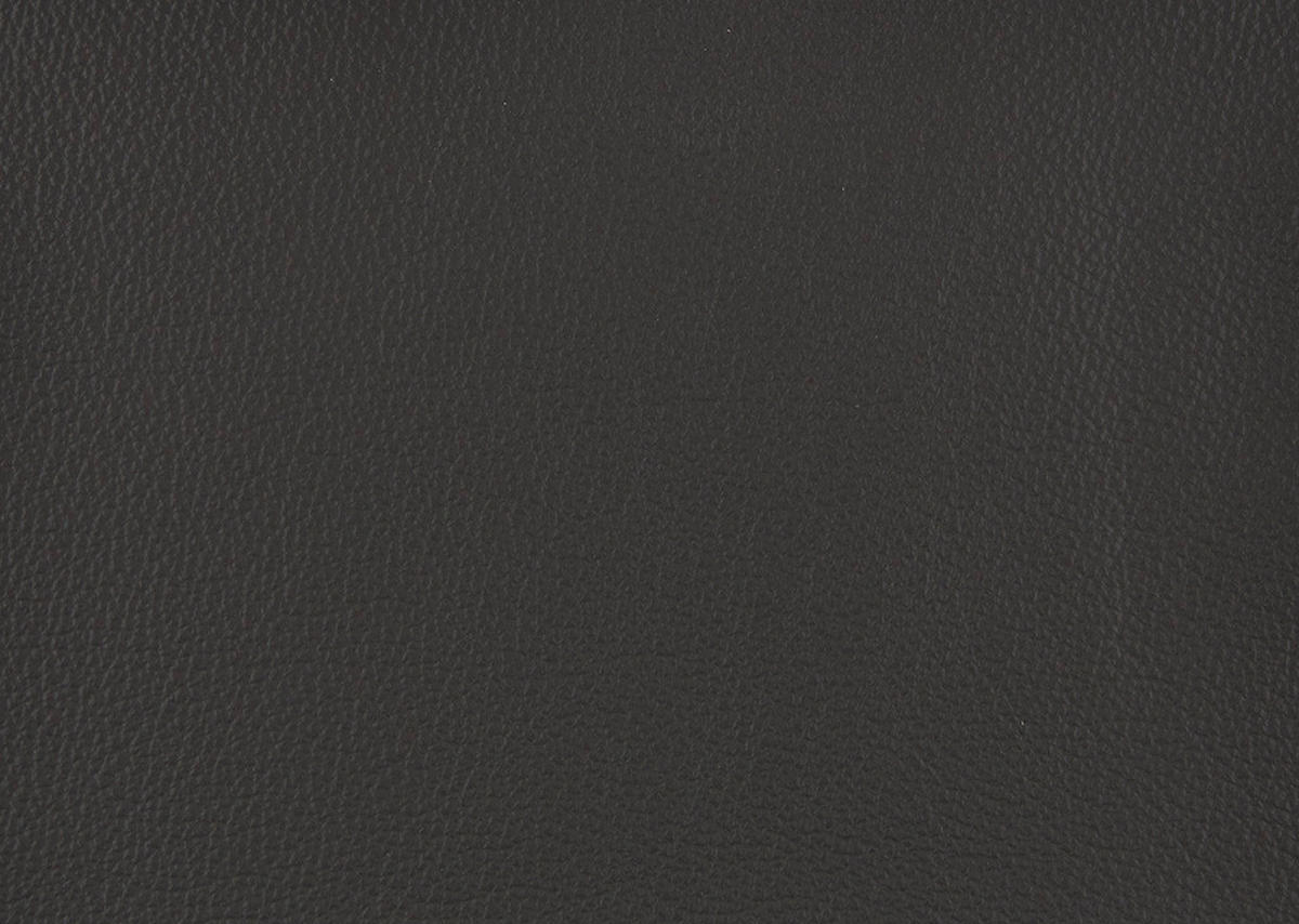 ECKSOFA in Echtleder Grau  - Schwarz/Grau, Design, Leder/Metall (308/195cm) - Dieter Knoll