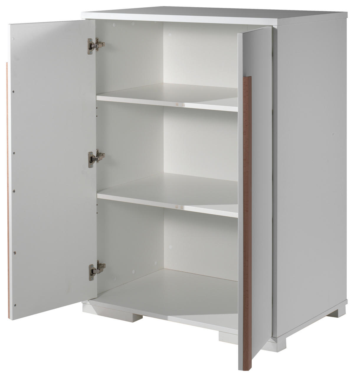  KINDERKLEIDERSCHRANK Weiß  - Weiß/Naturfarben, MODERN, Holz/Holzwerkstoff (86/116,2/56cm) - MID.YOU