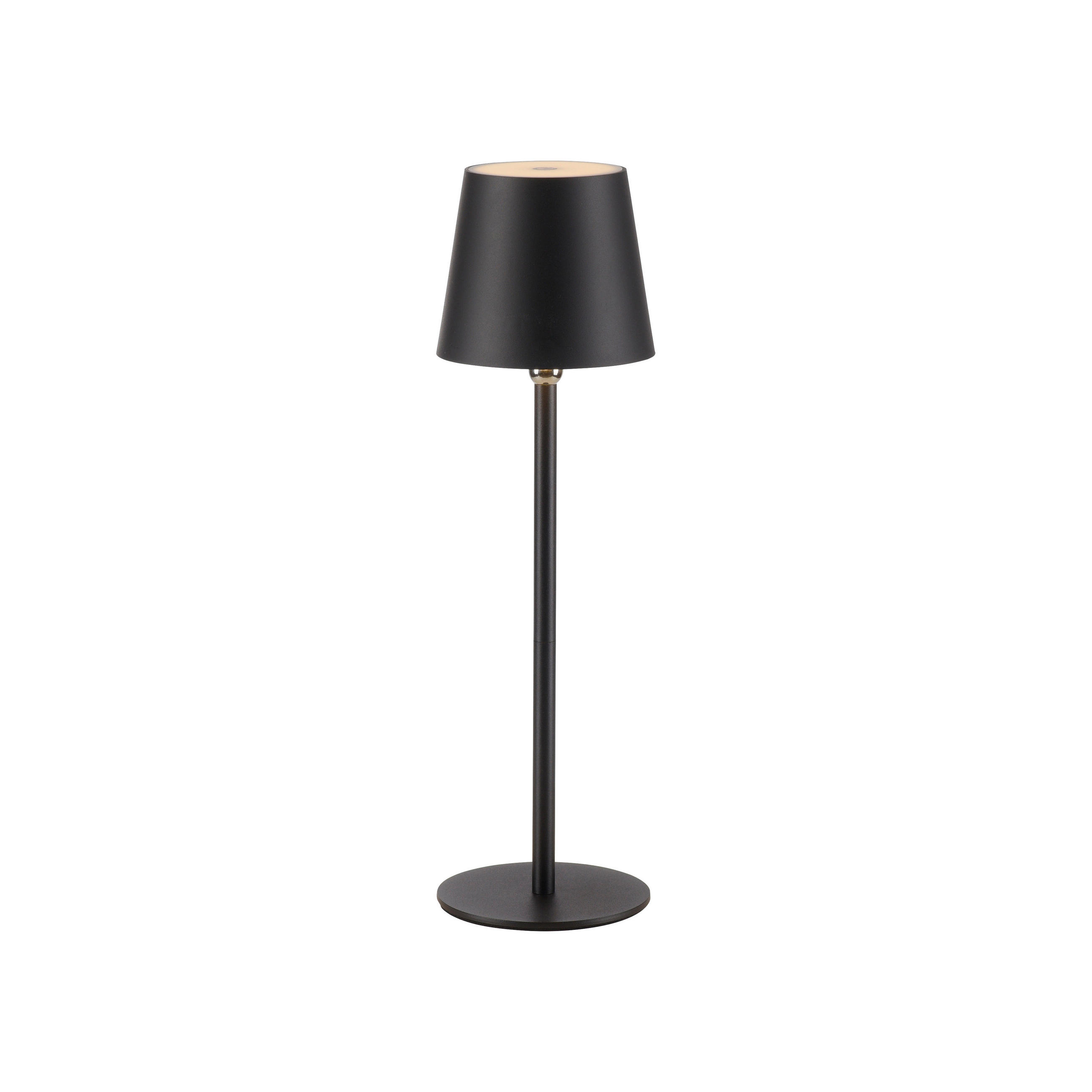 XXXLutz Led-Tischleuchte Boteria Schwarz 11x37x11 cm