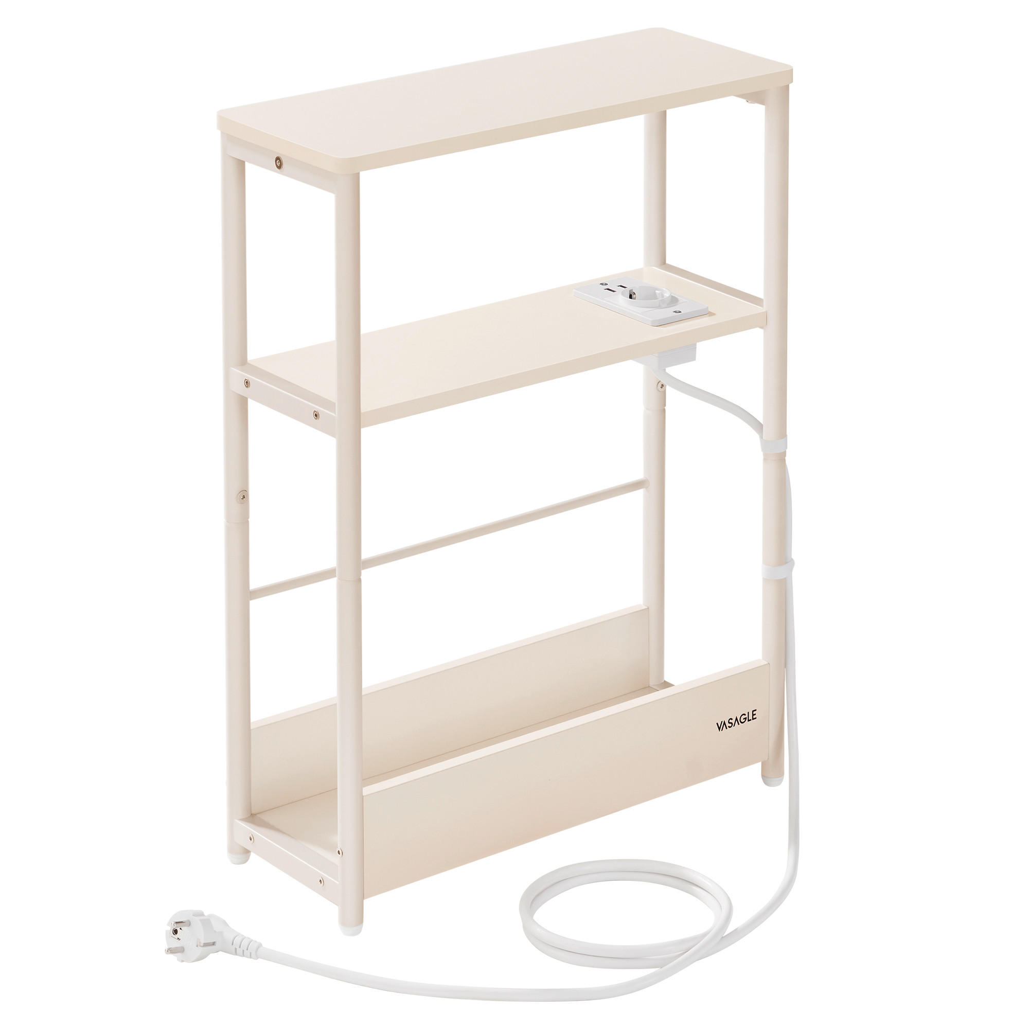 MID.YOU PRÍRUČNÝ STOLÍK, biela