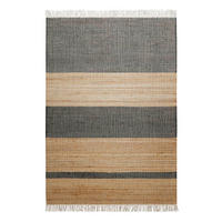 HANDWEBTEPPICH 80/150 cm Vante Sandfarben, Graubraun rechteckig  - Sandfarben/Graubraun, Basics, Textil (80/150cm)