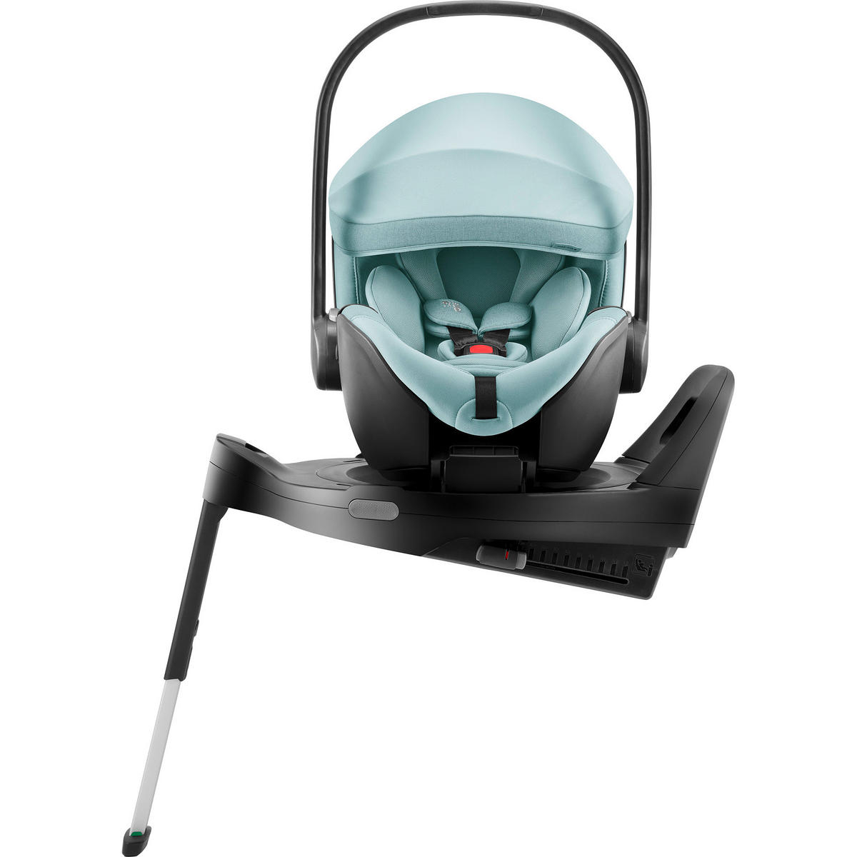 BABYSCHALE Baby-Safe Pro  - Pastellblau, Basics, Kunststoff/Textil (44/62,5/65,5cm) - Britax Römer