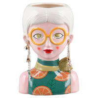 DEKOVASE  - Multicolor, Design, Keramik (16/23,2/14cm)