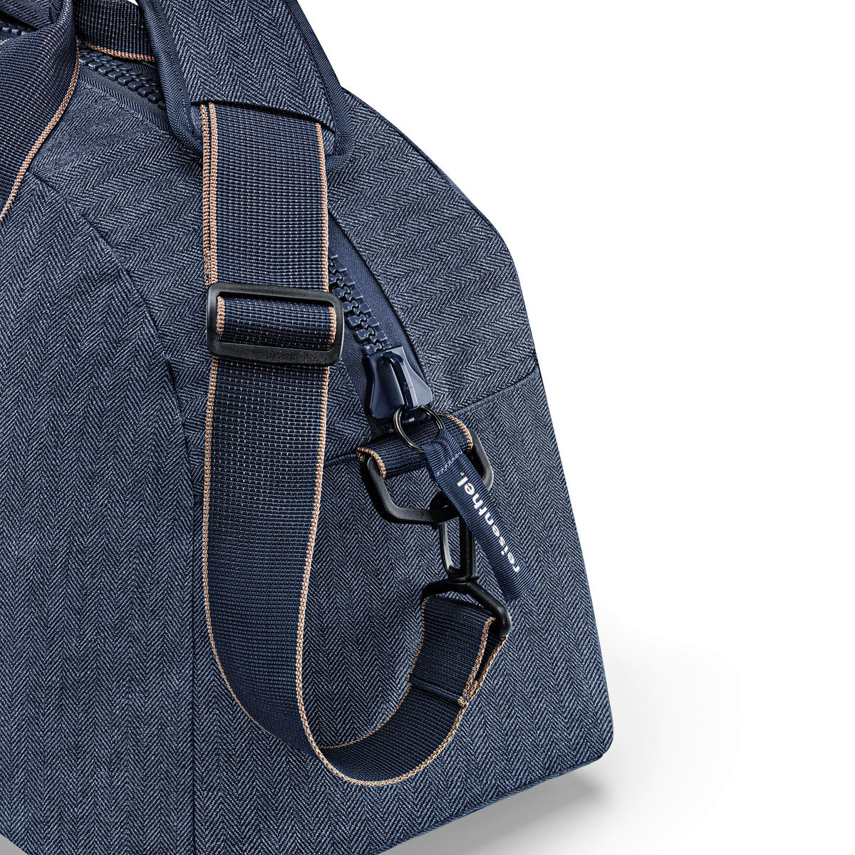 GEANTĂ DE VOIAJ - albastru închis, Basics, textil (60/34/26cm)