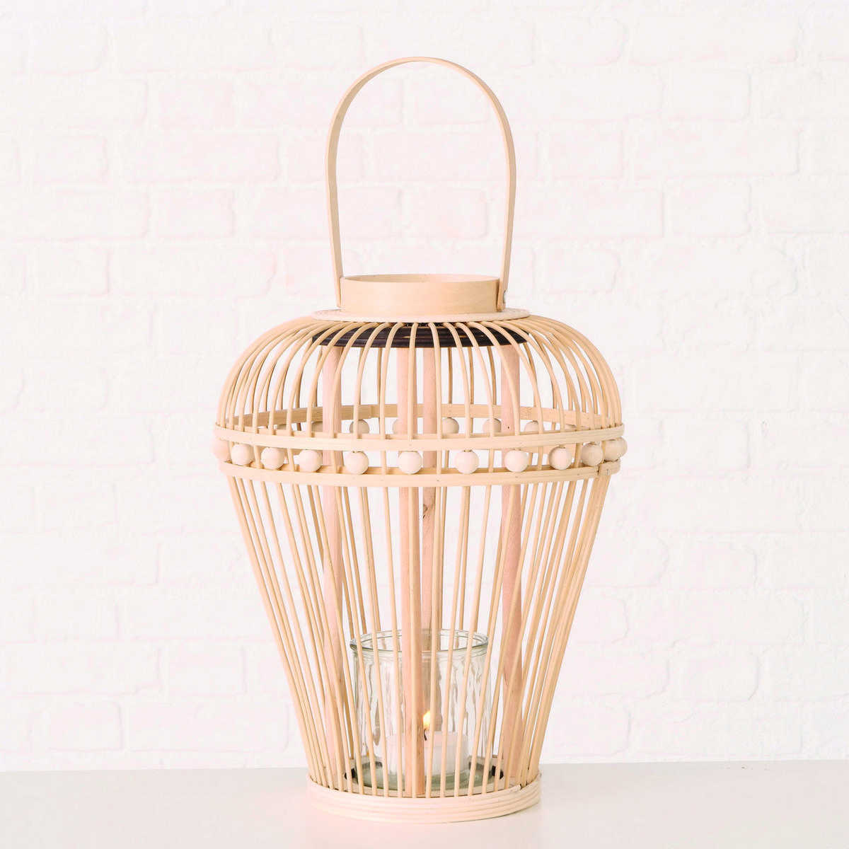 WINDLICHT - Naturfarben, Basics, Holz (30/28/36cm) - Ambia Home