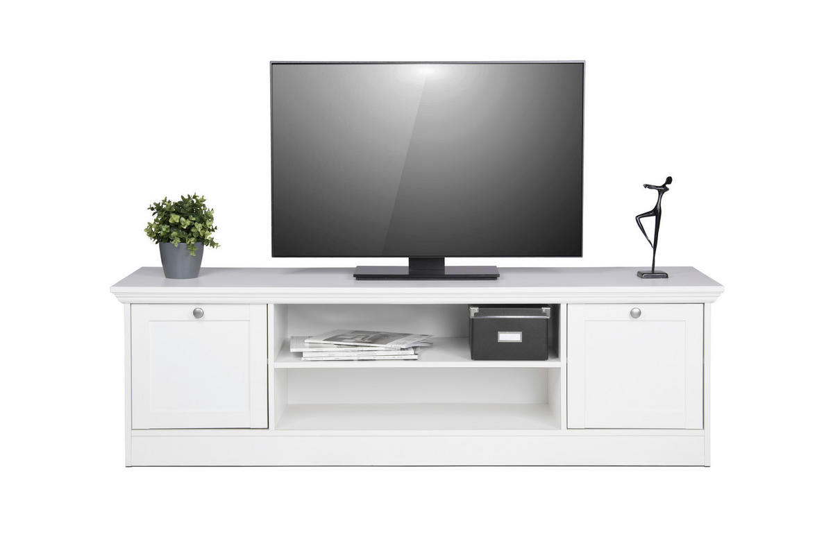 TV ELEMENT bijela   - bijela, Lifestyle, drvni materijal (160/48/45cm) - Landscape