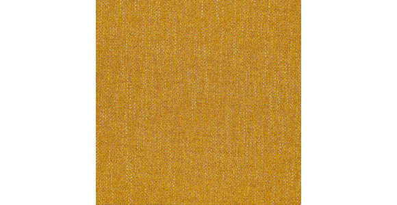 ARMLEHNSTUHL in Eisen Webstoff - Gelb/Schwarz, Design, Textil/Metall (56/82/61,5cm) - Novel