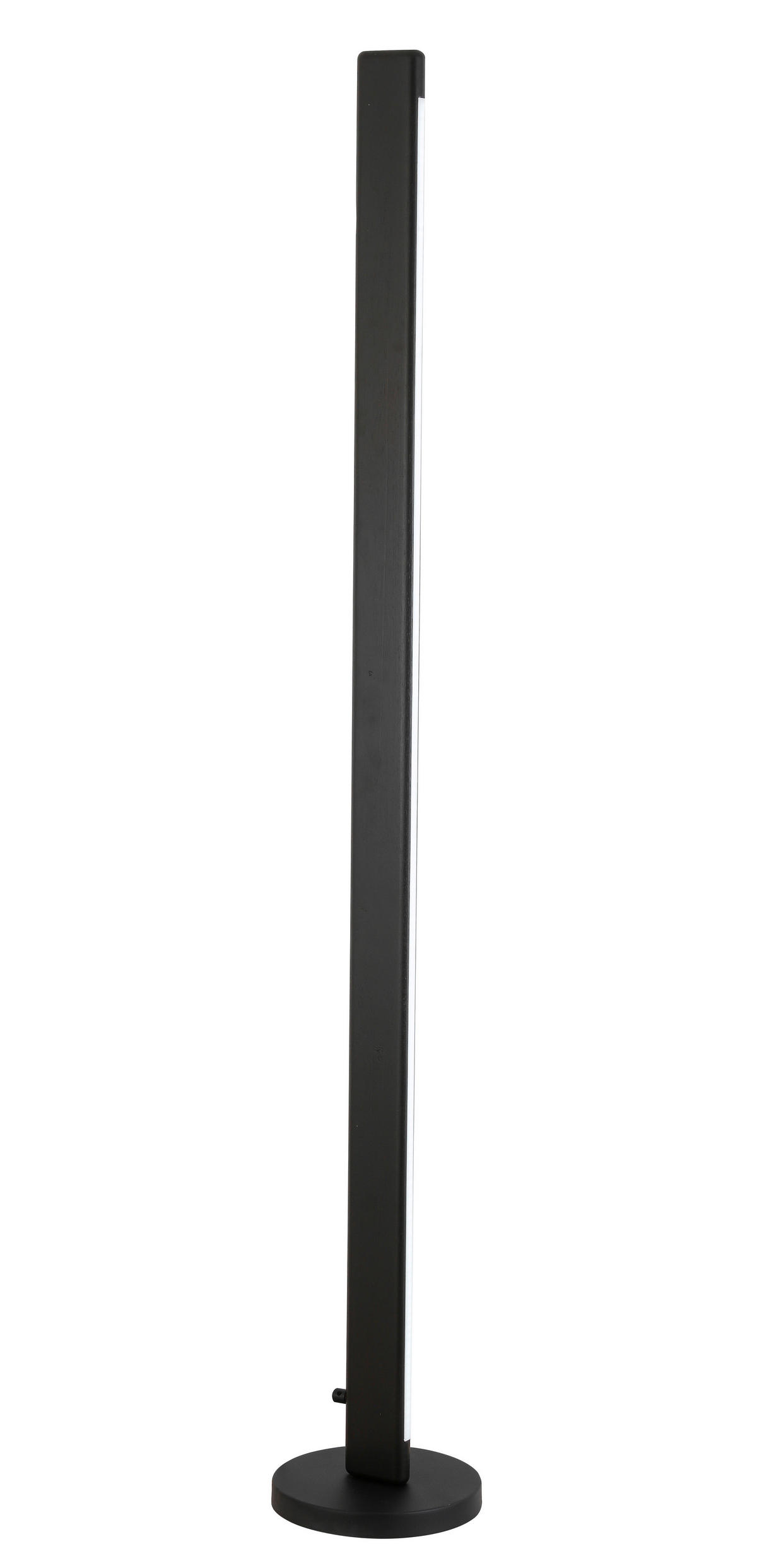 STOJACÍ LED SVÍTIDLO, 25/151 cm  - černá, Trend, kov/dřevo (25/151cm) - Novel