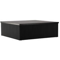 SOFFBORD i trämaterial 90/90/30 cm  - svart, Design, trämaterial (90/90/30cm) - Best Price