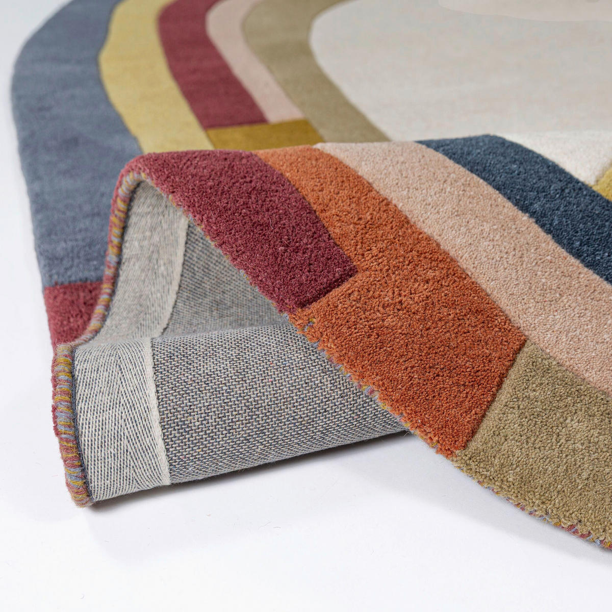 WOLLTEPPICH 160/230 cm Emryc Multicolor  - Multicolor, Basics, Textil (160/230cm) - Flair Rugs