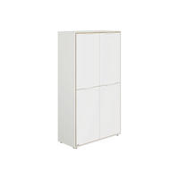 BABYREGAL Lieven Weiß, Eichefarben  - Eichefarben/Weiß, Basics, Holzwerkstoff (97,2/165,0/38,8cm) - Paidi