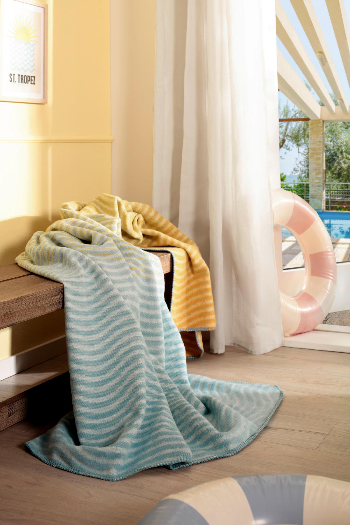 DECKE Trend Collection 2026 #01 150/200 cm  - Multicolor, Basics, Kunststoff/Textil (150/200cm)