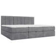 FAMILIENBETT - Schwarz/Grau, Design, Holzwerkstoff/Kunststoff (270/200cm) - Esposa