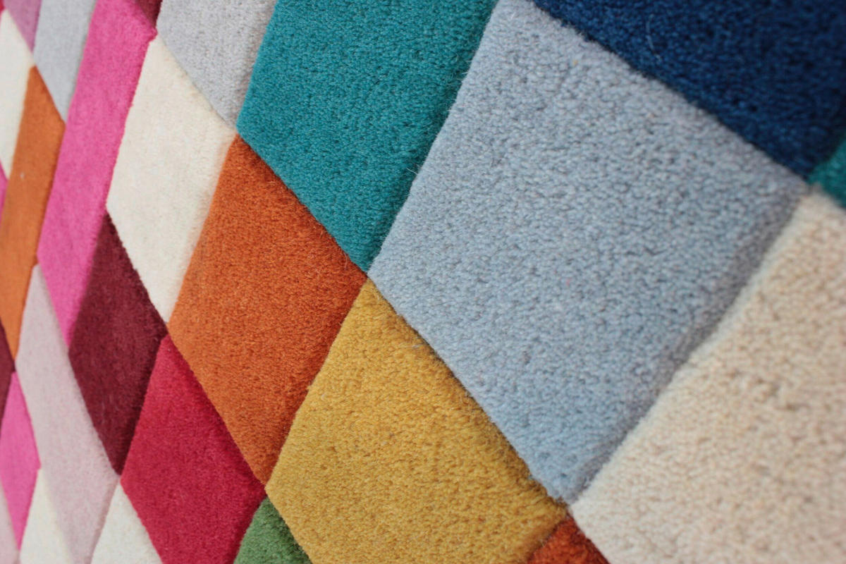 WOLLTEPPICH 160/230 cm Illusion Multicolor  - Multicolor, KONVENTIONELL, Textil (160/230cm) - Xora