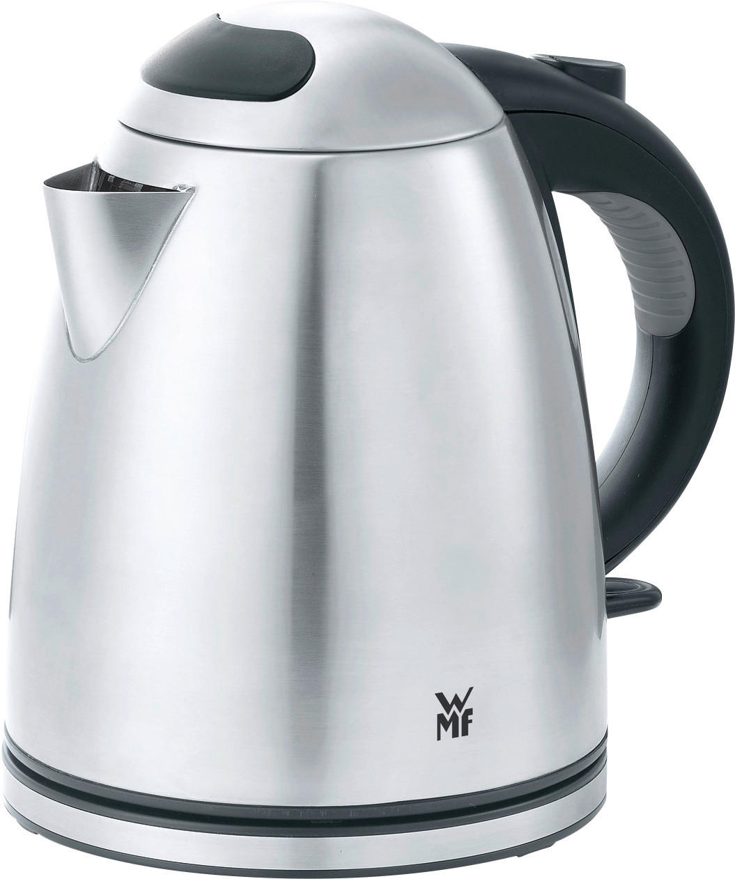 Wasserkocher Stelio Stelio 1,2 L  - Silberfarben/Schwarz, Design, Metall (1,2l) - WMF