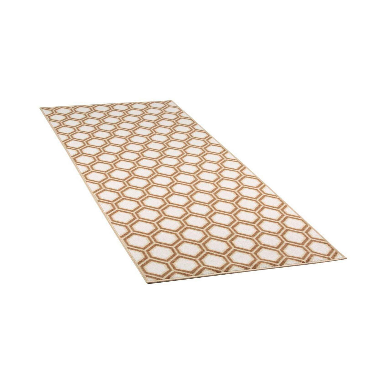 LÄUFER 80/400 cm Cardiff  - Braun, Design, Kunststoff/Textil (80/400cm) - Floordirekt