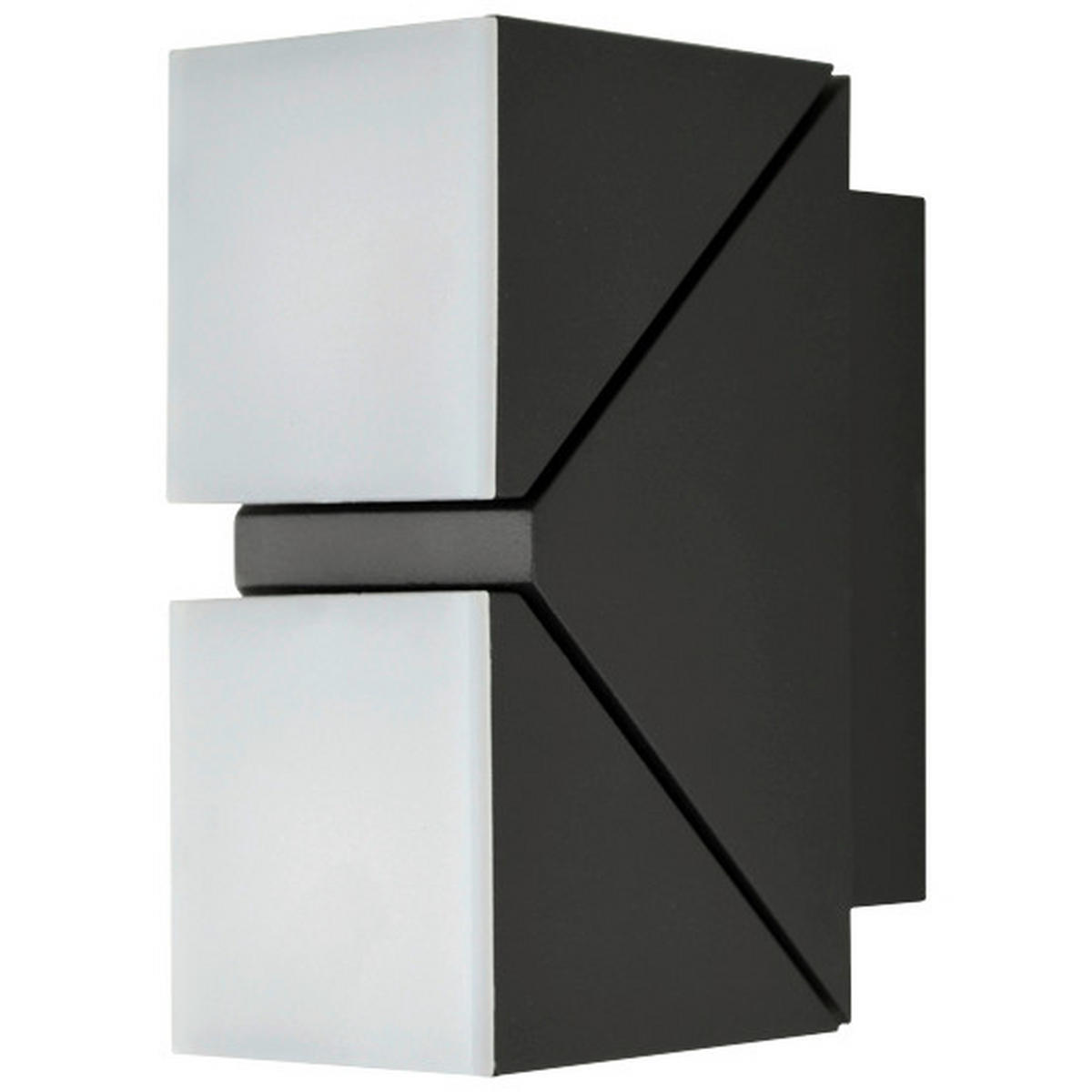 LED-AUSSENLEUCHTE LYRA 6,2/8,3/15,6 cm  - Anthrazit, Design, Metall (6,2/8,3/15,6cm)