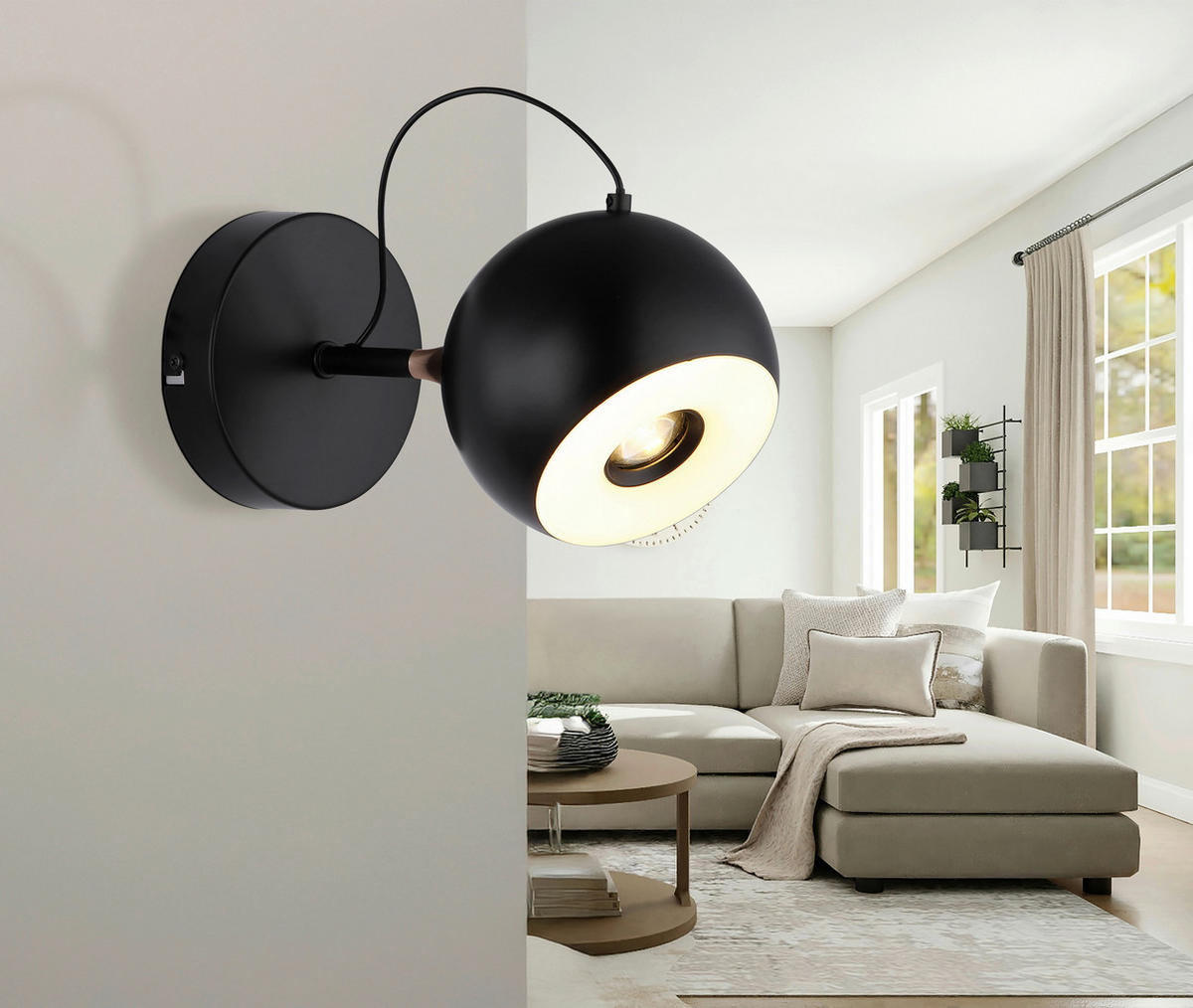 NÁSTĚNNÉ LED SVÍTIDLO, 12/21,5 cm  - Design (12/21,5cm) - Globo