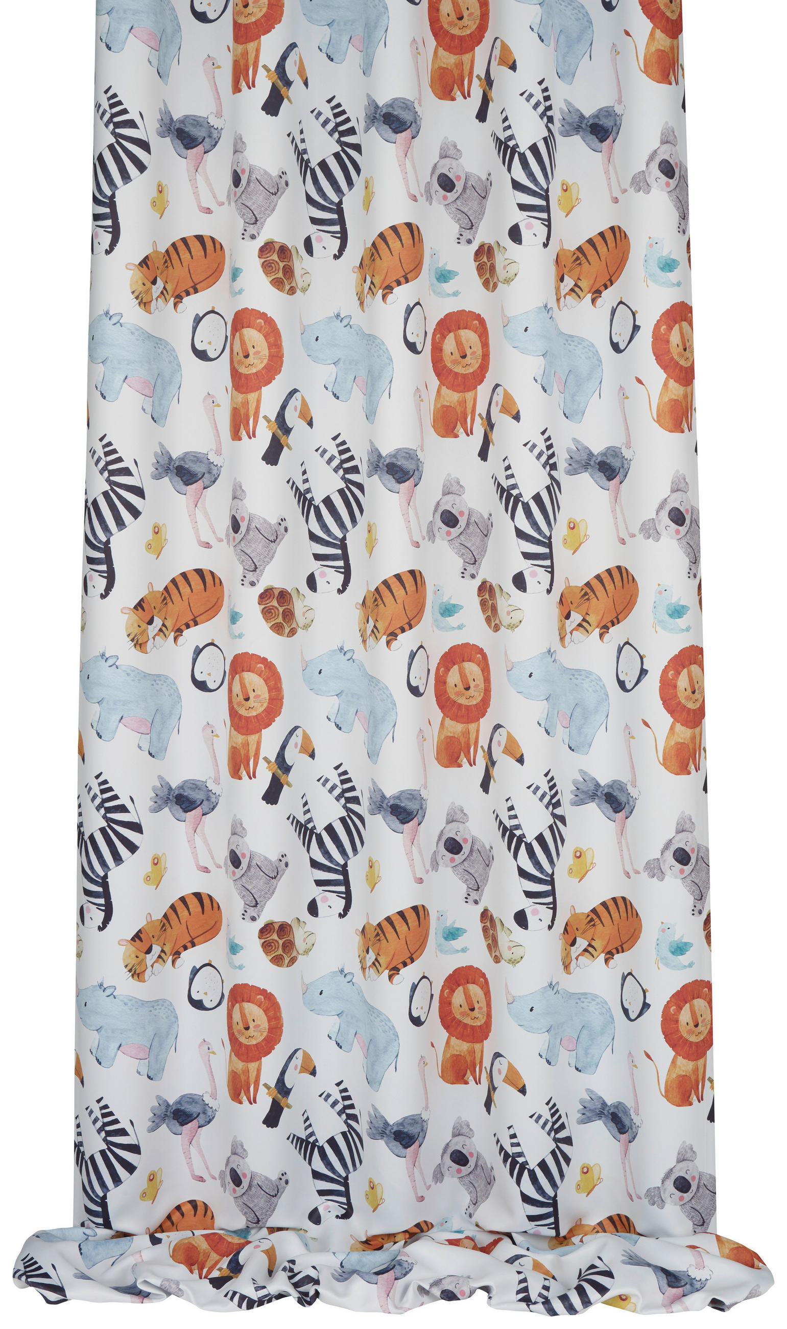 KINDERVORHANGSTOFF   - Multicolor, KONVENTIONELL, Textil (150cm) - Ben'n'jen