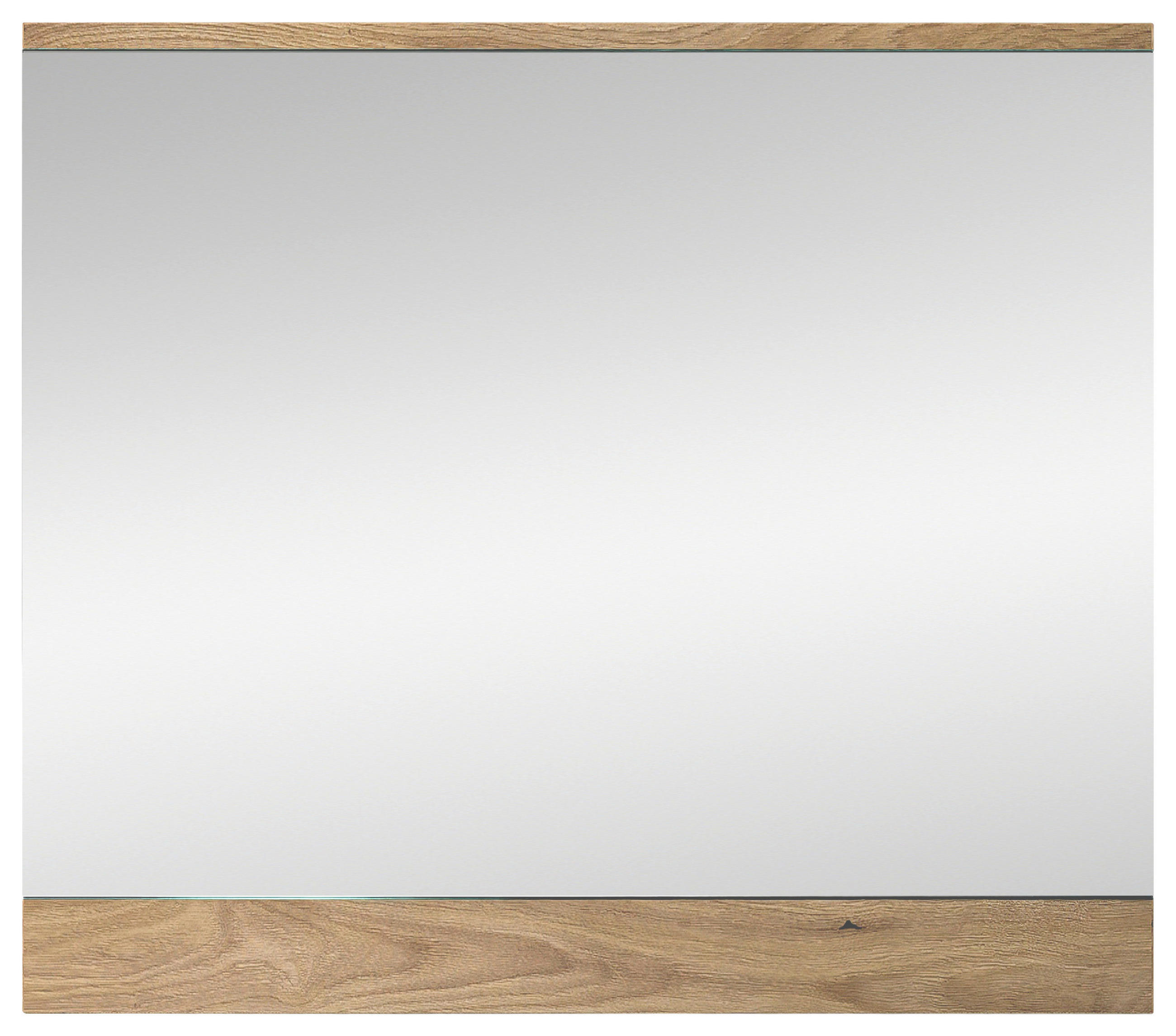 WANDSPIEGEL 80/70/2 cm    in rechteckig  - Eichefarben, KONVENTIONELL, Glas/Holzwerkstoff (80/70/2cm) - Xora