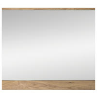 WANDSPIEGEL 80/70/2 cm    in rechteckig  - Eichefarben, KONVENTIONELL, Glas/Holzwerkstoff (80/70/2cm) - Xora