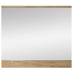 WANDSPIEGEL 80/70/2 cm    in rechteckig  - Eichefarben, KONVENTIONELL, Glas/Holzwerkstoff (80/70/2cm) - Xora