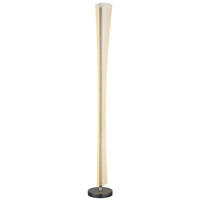 Lampadar Cu Led 20/155 cm    - culoare nichel/străveziu, Design, plastic/metal (20/155cm) - Globo