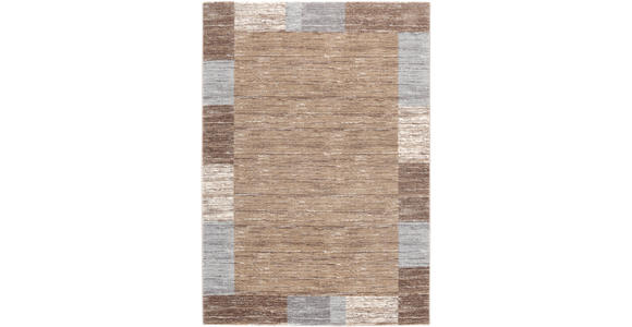 WEBTEPPICH Braun, Beige  - Beige/Braun, Design, Textil (200/250cm) - Novel