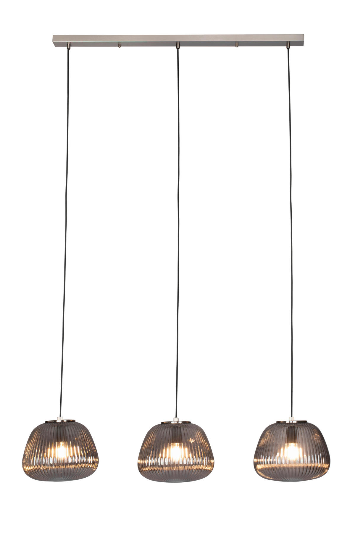 ZÁVĚSNÉ SVÍTIDLO, 95/25/150 cm  - barvy chromu, Lifestyle, sklo (95/25/150cm) - Dieter Knoll