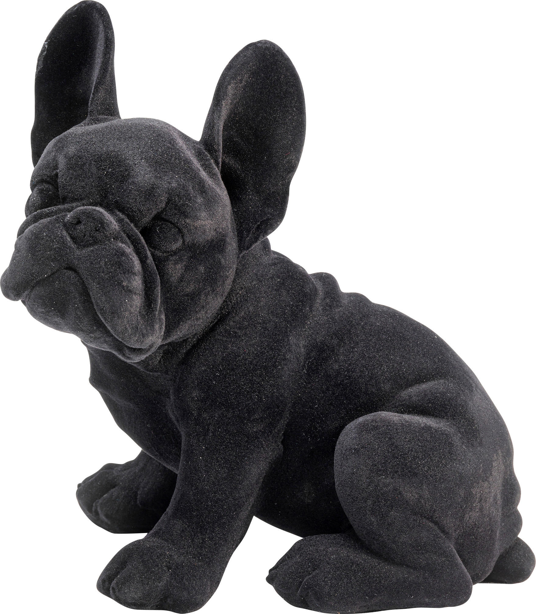 Kare-Design Dekohund Schwarz 22x25x18 cm