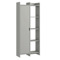 HYLLA i 70/180/30 cm grå  - grå, Design, trämaterial (70/180/30cm) - Livetastic