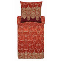 BETTWÄSCHE Satin 155/220 cm  - Rot, KONVENTIONELL, Textil (155/220cm) - Bassetti