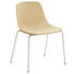 Stuhl in Kunststoff, Metall Chromfarben, Creme, Currygelb - Chromfarben/Currygelb, Design, Kunststoff/Metall (59,5/81,5/55cm) Stuhl in Kunststoff, Metall Chromfarben, Creme, Currygelb - Chromfarben/Currygelb, Design, Kunststoff/Metall (59,5/81,5/55cm)