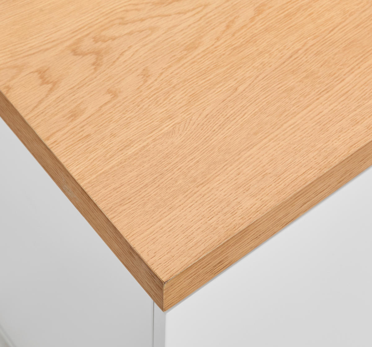 LOWBOARD  in 170/57/40 cm  - Eichefarben/Weiß, Design, Holz/Holzwerkstoff (170/57/40cm) - Xora