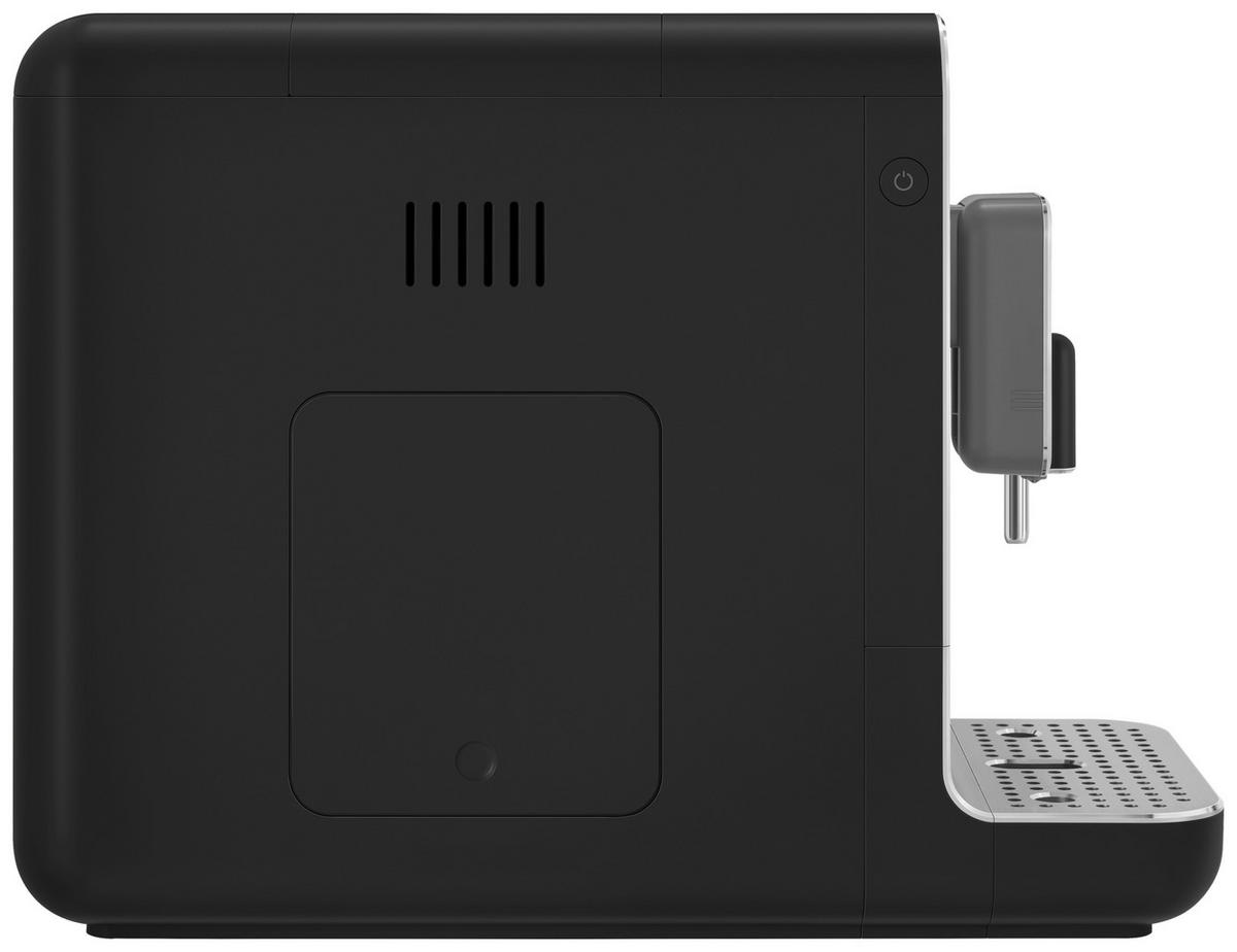 KAFFEEVOLLAUTOMAT 50'S STYLE  - Edelstahlfarben/Schwarz, Basics, Kunststoff/Metall (18/33,6/43,3cm) - SMEG