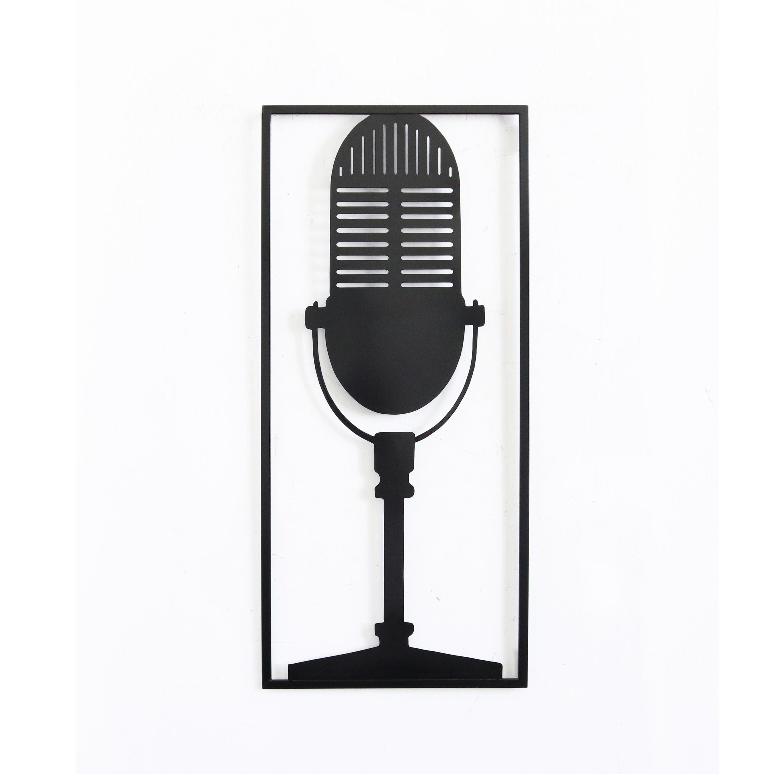 ZIDNA DEKORACIJA 35/78/1,3 cm - crna, Basics, metal (35/78/1,3cm) - Ambia Home