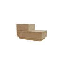 NACHTTISCH 70/39/30 cm  - Eichefarben, Design, Holzwerkstoff (70/39/30cm) - Livetastic
