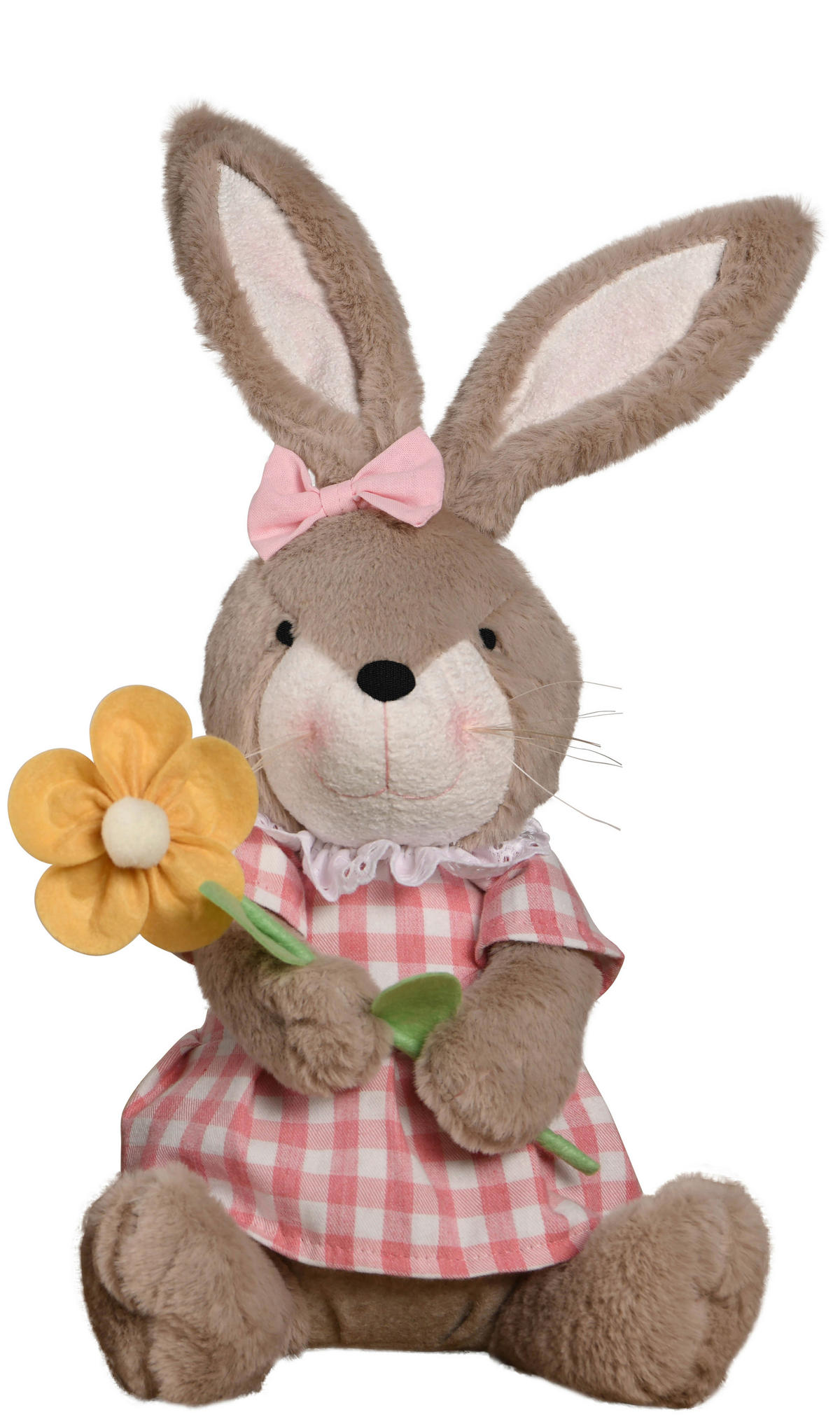 DEKOHASE - Pink/Gelb, LIFESTYLE, Textil (22/43/15cm)