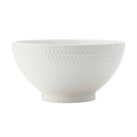 BOL PENTRU DESERT 15 cm  - alb, Basics, ceramică (15cm) - Maxwell & Williams