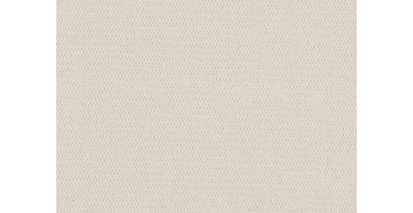 ECKSOFA in Chenille, Mikrofaser Creme 299/157 cm - Creme/Schwarz, Design, Textil/Metall (299/157cm) - Dieter Knoll