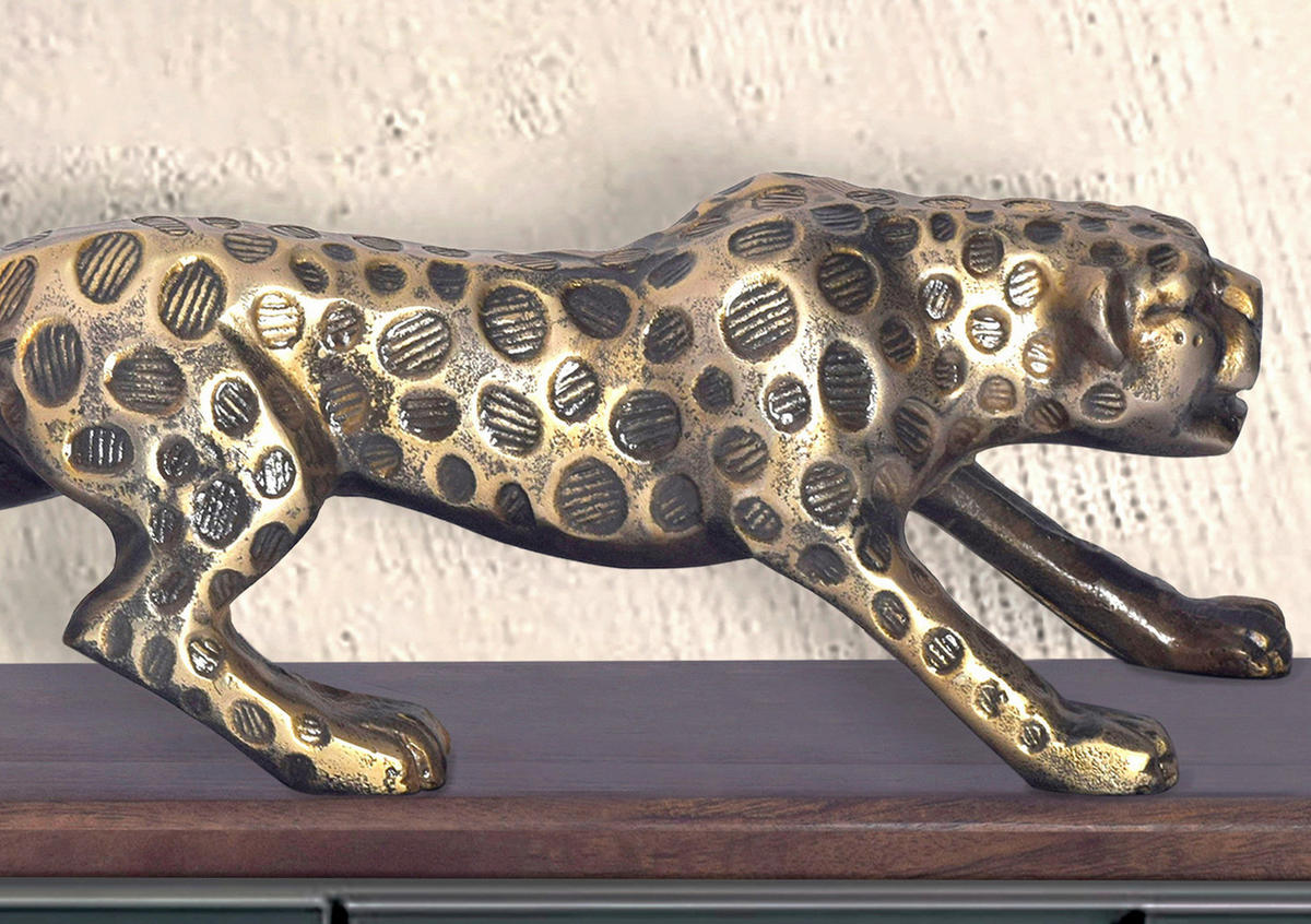 DEKOTIER - Goldfarben, Design, Metall (63/17,5/16cm) - Livetastic