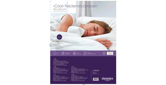 NACKENKISSEN 40/60 cm  - Basics (40/60cm) - Sleeptex