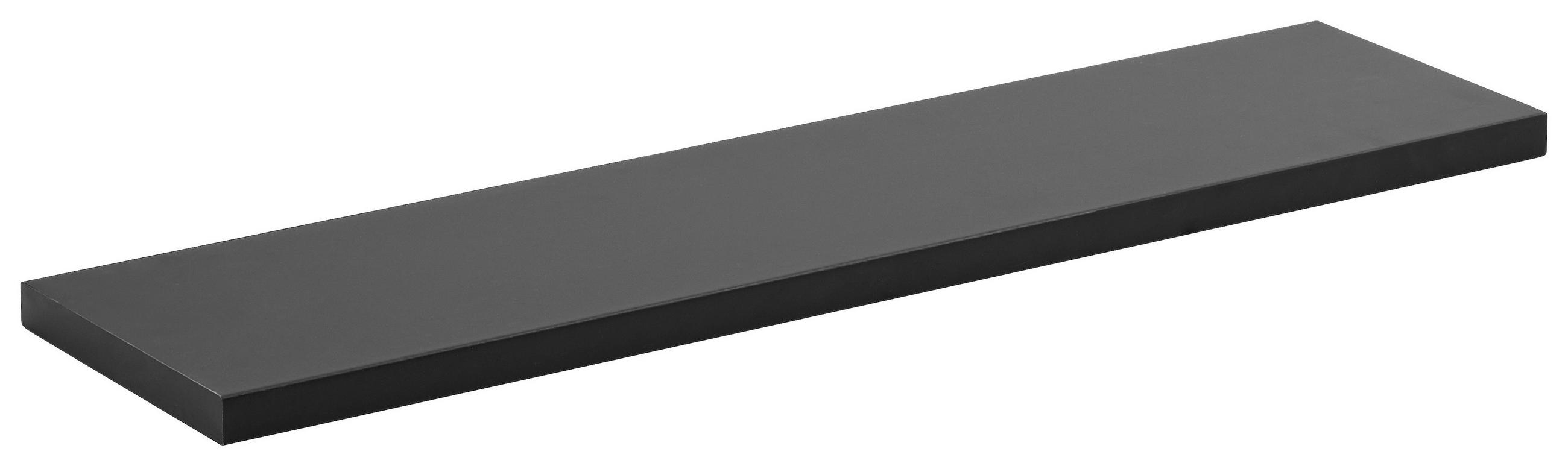 VÄGGHYLLA 60/1,8/15 cm  - svart, Klassisk, trämaterial (60/1,8/15cm) - Xora