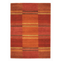WOLLTEPPICH 90/160 cm Sensation Silk Soya Kastanienfarben rechteckig  - Kastanienfarben, Basics, Textil (90/160cm) - Cazaris