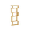 REGAL  60/160/22 cm Eichefarben  - Eichefarben, Design, Holzwerkstoff (60/160/22cm) - Livetastic